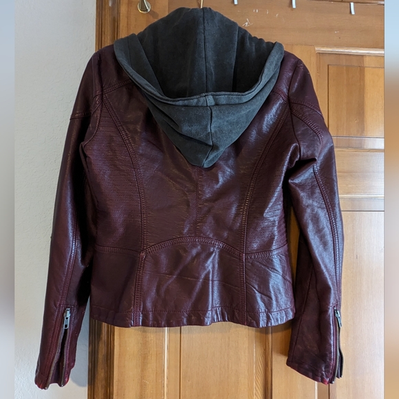 Free People Faux Leather Moto Jacket - Picture 2 of 12